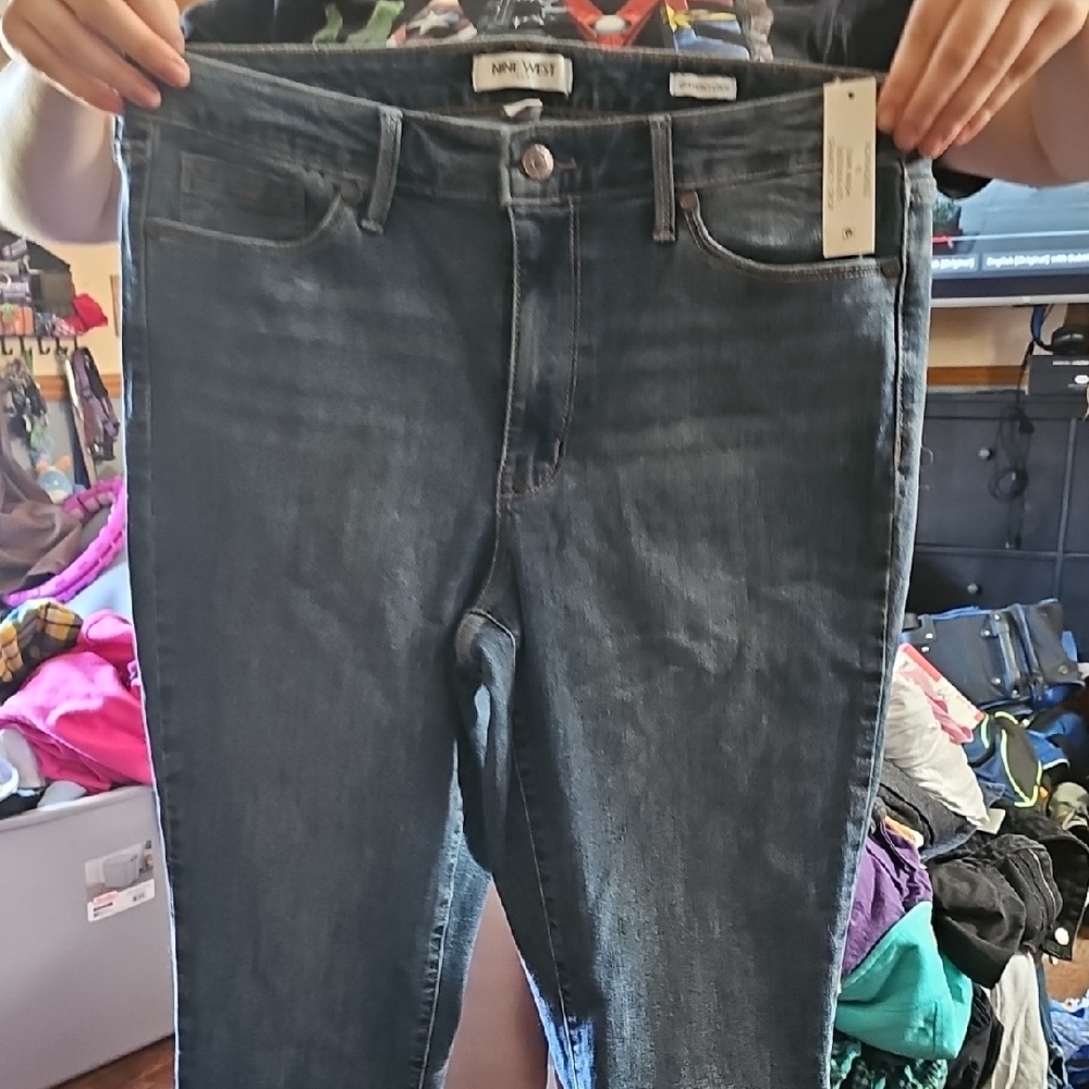 Nine West Women's Blue Jeans